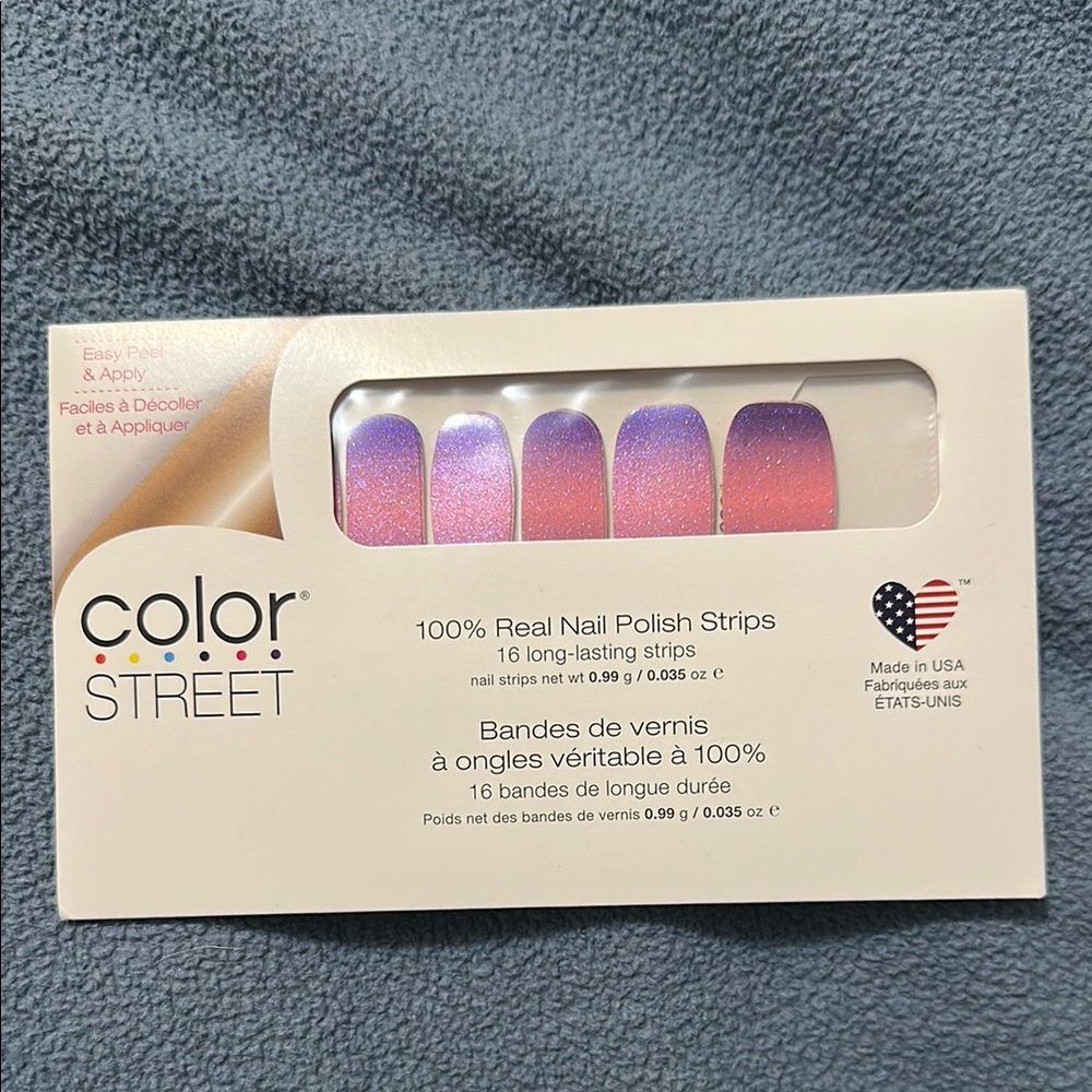 Color Street Press-On Nails - Purple and Pink Ombre